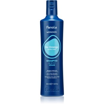Fanola Wonder No Orange Shampoo șampon neutralizează nuanțele portocalii